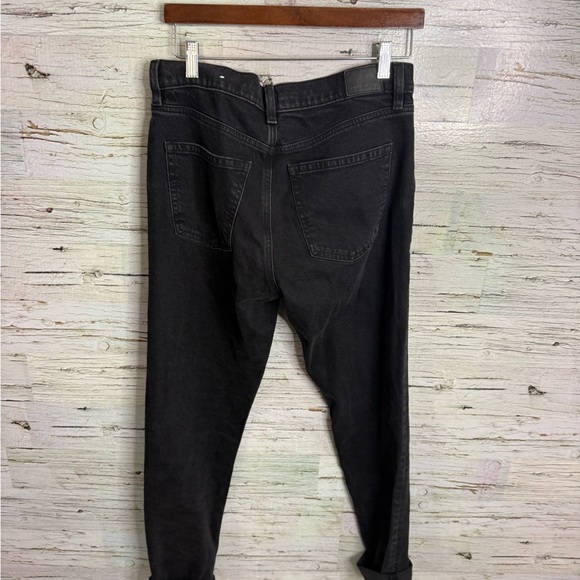 American Eagle ‘90s Straight Jeans black jeans size 8 x- long - Picture 6 of 8